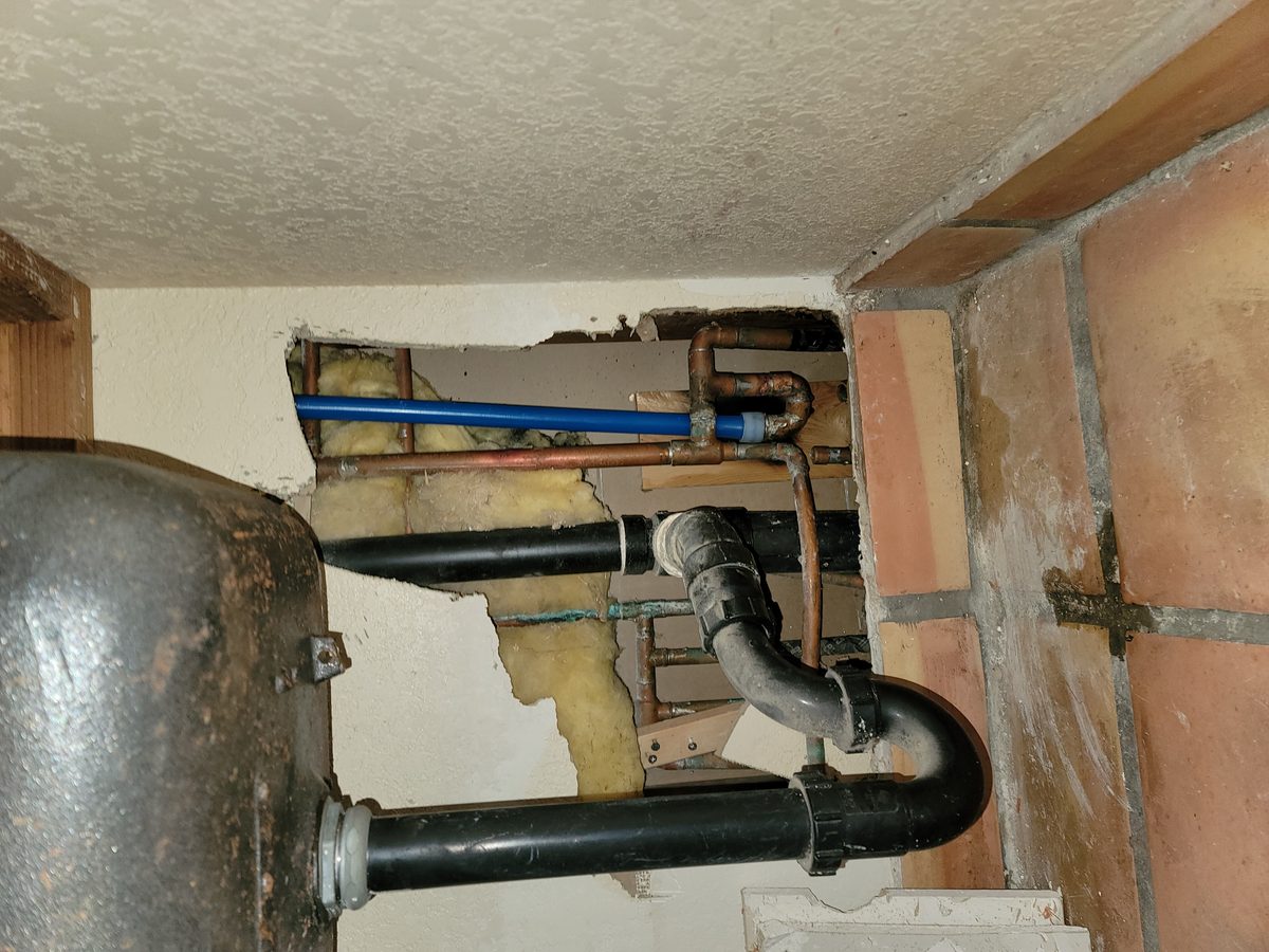 Repipe project photo - San Juan Capistrano, CA home pipes before or after replacement by Repipe OC